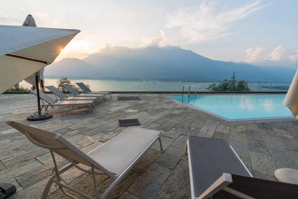 Magic Lake View With Beautiful Pool Area Bellano Εξωτερικό φωτογραφία